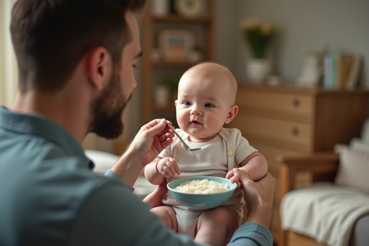 bébé alimentation